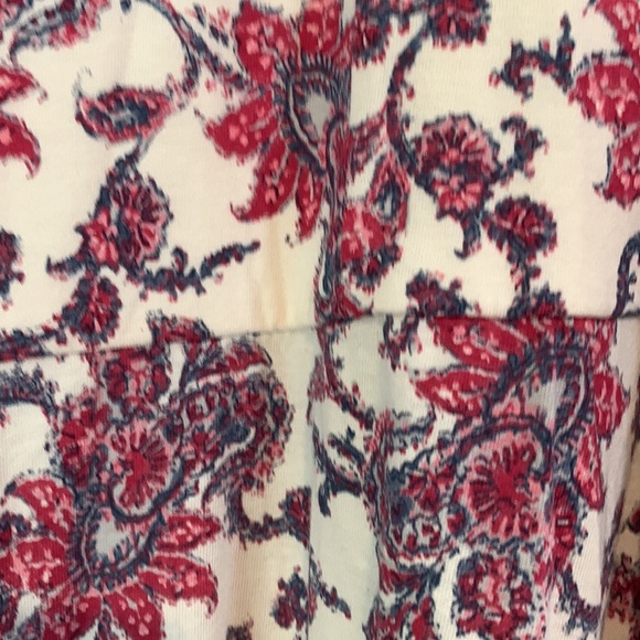 Chaps Floral Dress Size XXL NWT Full Skirt Thin Neck Straps Ties in Back - Picture 4 of 9